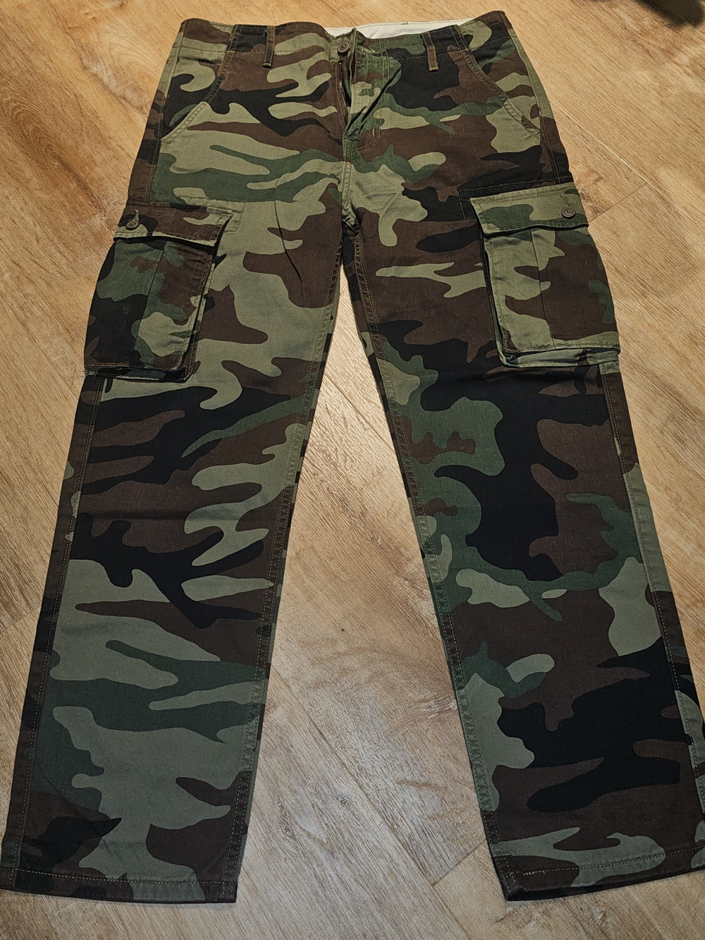 Levi's Woodland Camo XX Cargo Pants 29x30 Men